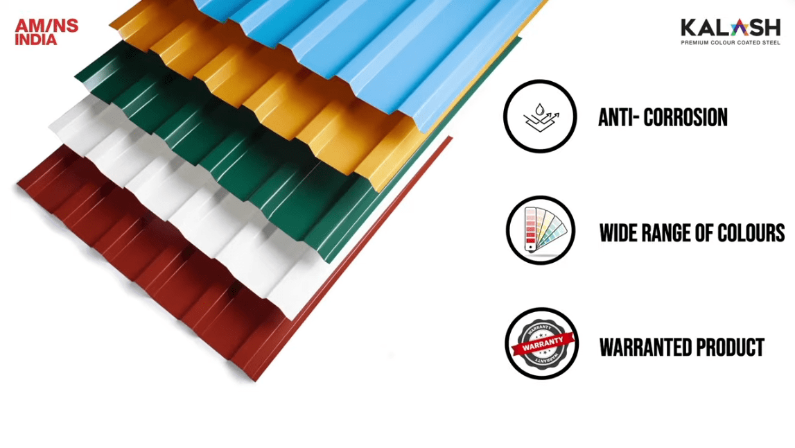 AM/NS Kalash - Pre Painted Galvanized Steel