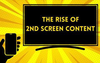 second screen content due to lowering attention span